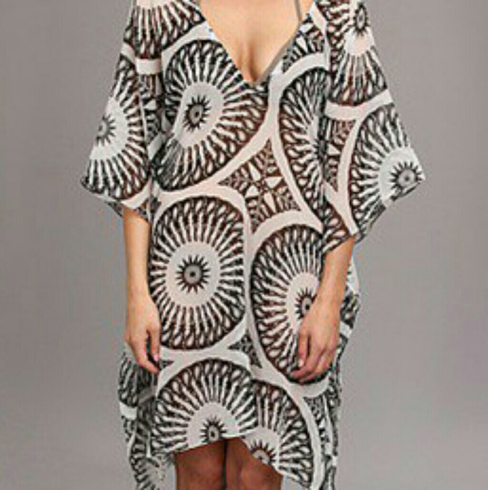 Echo Design Circular Pendants Caftan Cover-Up